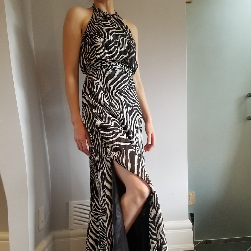 Long cocktail/evening dress
